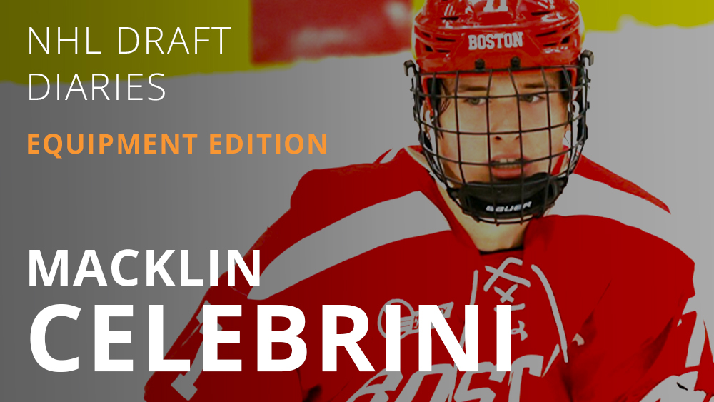 NHL Draft Diaries: Equipment Edition – Macklin Celebrini