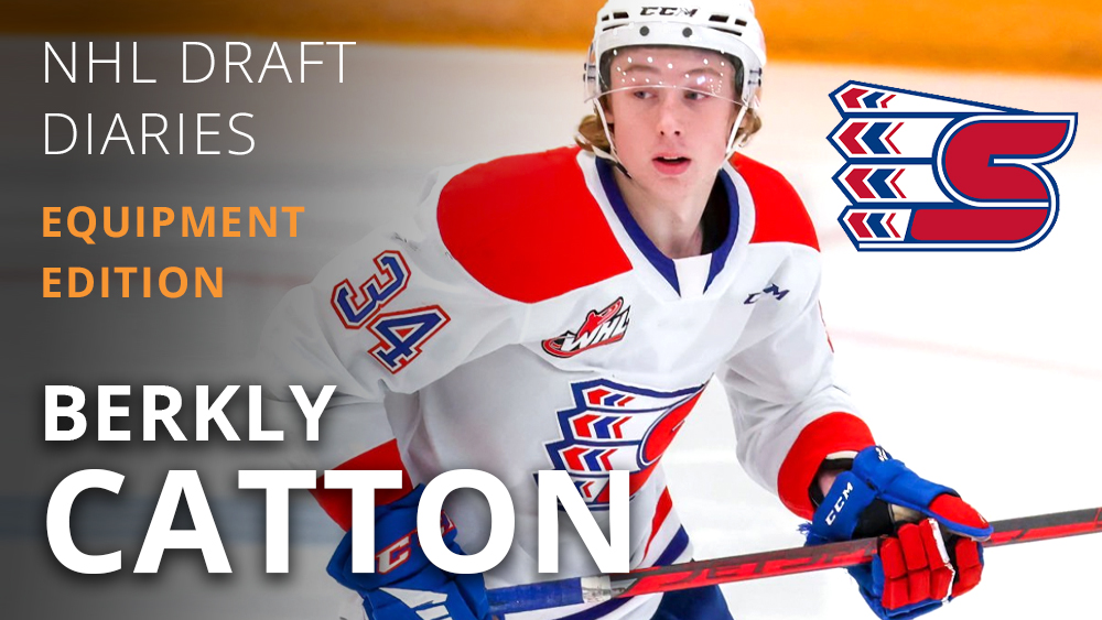 NHL Draft Diaries: Equipment Edition - Berkly Catton