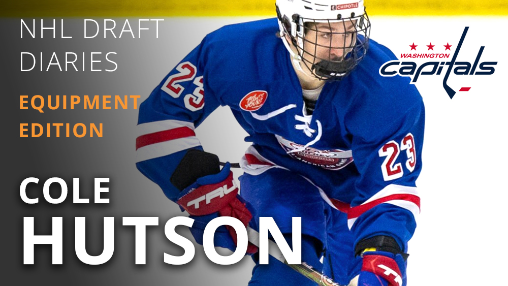 NHL Draft Diaries: Equipment Edition - Cole Hutson