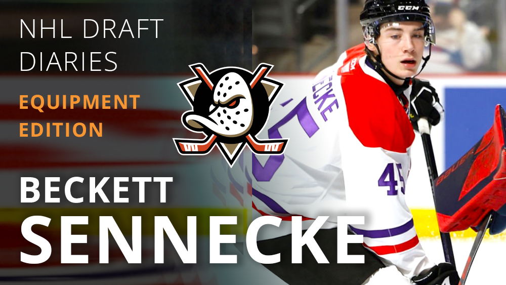 NHL Draft Diaries: Equipment Edition - Beckett Sennecke
