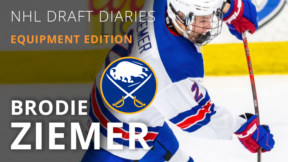 NHL Draft Diaries Equipment Edition Brodie Ziemer GearGeek