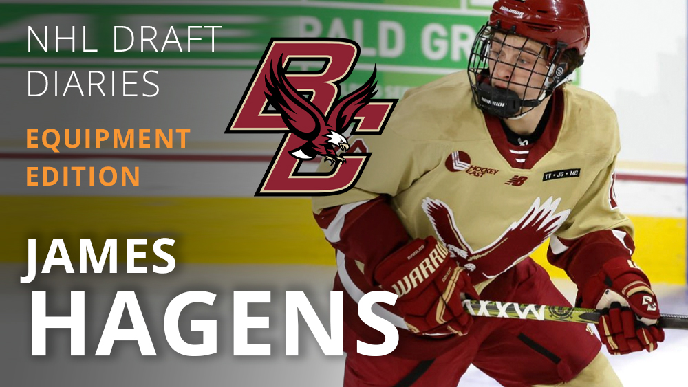 NHL Draft Diaries: Equipment Edition - James Hagens