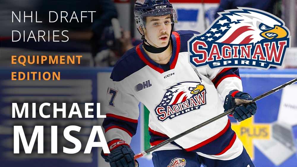 NHL Draft Diaries: Equipment Edition - Michael Misa