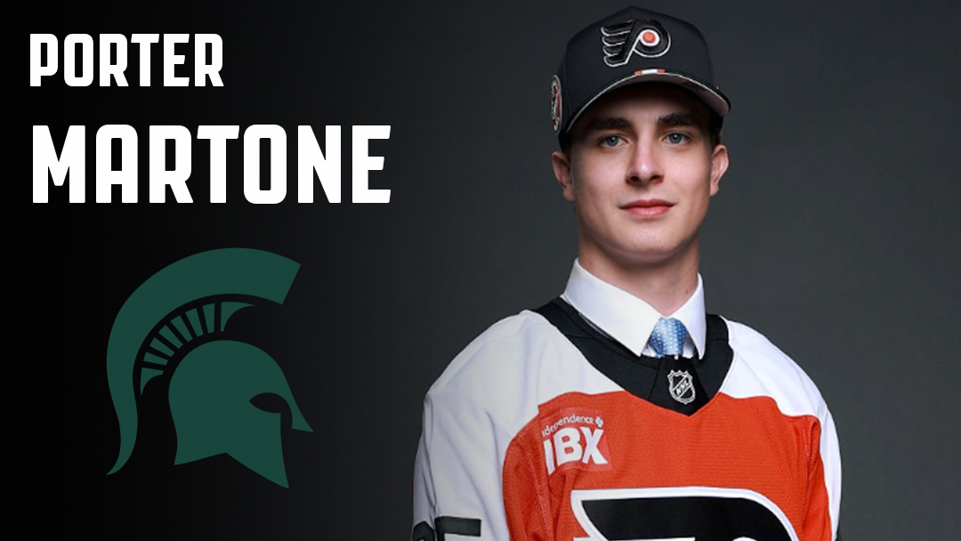 Porter Martone's Future With Michigan State and Bauer